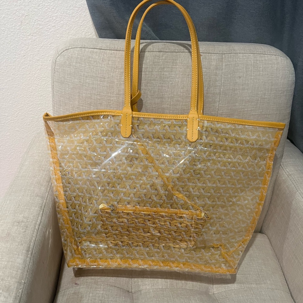 Transparent tote bag